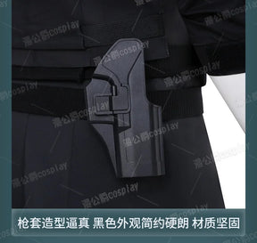 Movie Frank Castle Cosplay Daredevil Cos Born Again Costume Halloween Men's Fantasy Uniform Coat Pants Props Shoes Handsome Set