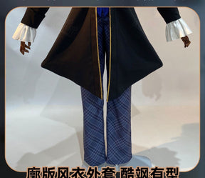 Joseph Desaulniers Photographer Cosplay Game Identity Ⅴ Costume accessories Halloween party fashionable handsome uniform set