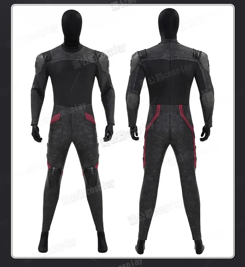 Movie Thunderbolts John Walker‌ Cosplay Costume Agent‌ Uniform Halloween Carnival Party Christmas Play Role Clothes Clothing