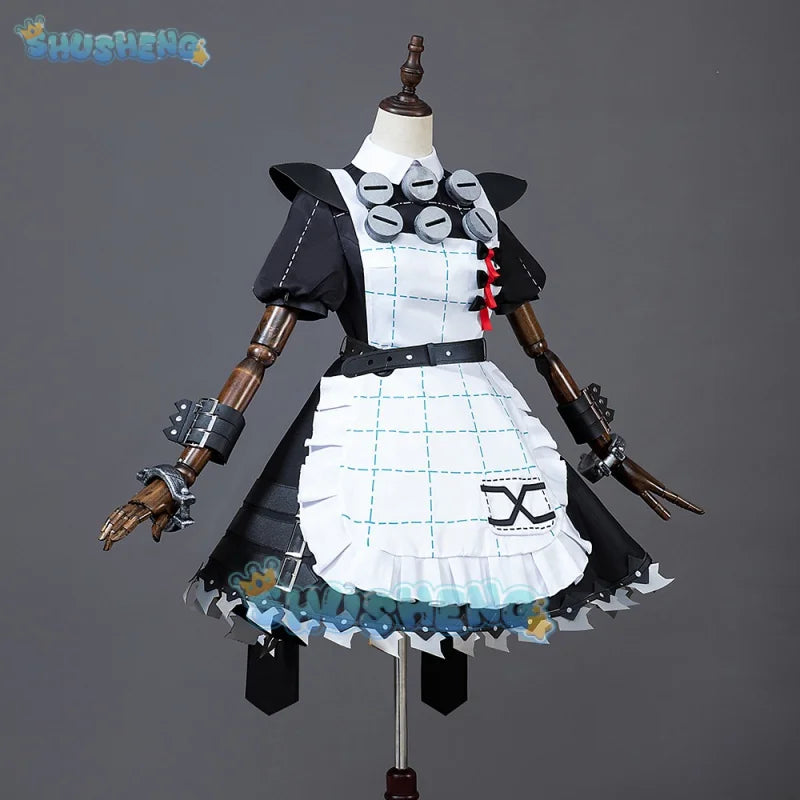 Zenless Zone Zero Cos Corin Wickes Cosplay Saw Maid Costume Cute Game Anime Lolita