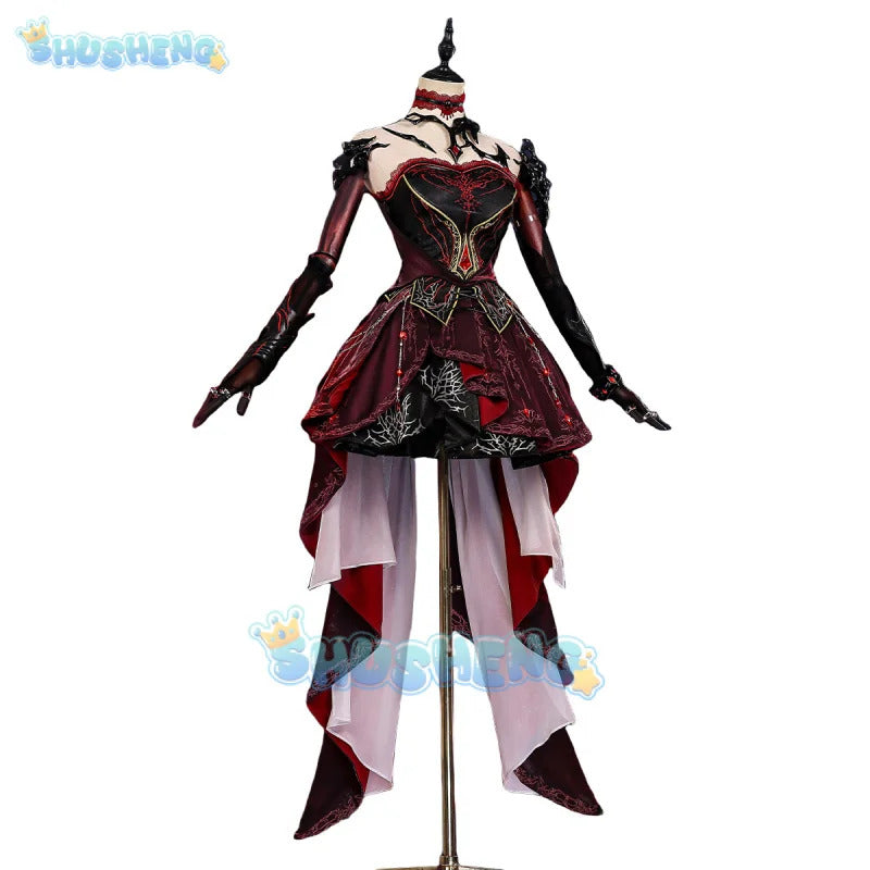 Love and Deepspace Heroines Cosplay Costume Abysm Sovereign Dress New Combat Outfit Hunter Uniform Tail Halloween Women Girls