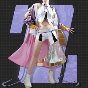 Game NIKKE：The Goddess of Victory Syuen Cosplay Costume Halloween Party New Coat Skirt Wig Prop Set Men Women Fashion Uniform