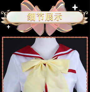 Charlotte Nao Tomori Nao Cosplay Anime Costume Wig Women JK School Uniform Outfit Charlotte Cos Wig Halloween Party Sailor Suit