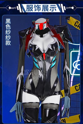 Ayanami Rei cosplay anime Eva costume sexy black leather jumpsuit accessory set Halloween Christmas Ayanami Rei woman uniform