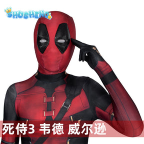 Superhero Wolverine Deadpool Cosplay Jumpsuit Wolverine Cosplay Costume Children Halloween Party Bodysuit