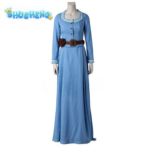 Westworld Dolores Abernathy Cosplay Dress Women Halloween Medival Costume Custom Made Any Size