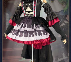 Game Dead and Bloomed in the Mansion Devil Cosplay Costume Lolita Dress Halloween Carnival Uniform Anime Clothing Party Suit