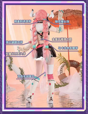 Shusheng-R Genshin Impact Varesa Wrestlers Cosplay Costume Uniform Halloween Carnival Party Christmas Play Role Clothes Clothing for Women