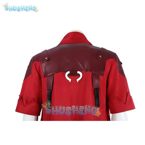 Disguise devil cos may cry Dante cosplay costume DMC long trench coat outfit Halloween Carnival Party full set custom size