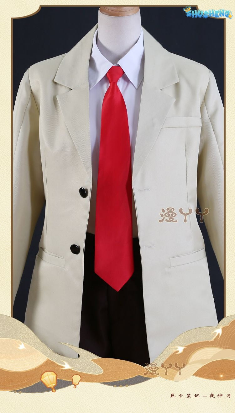 Death Note Yagami Light Costume For Halloween Christmas Festival Party role-playing costumes