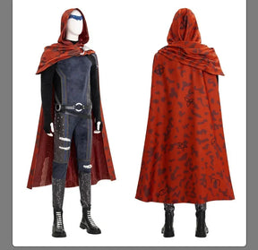 Red Agatha Wiccan Cosplay Costume Billy Kaplan Uniform Halloween Carnival Party Christmas Play Role Clothes Clothing for Men