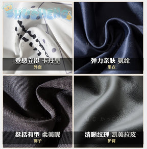 Wuthering Waves Aalto Intelligence Merchant Cosplay Costume Fashionable Handsome Accessories Props Halloween Party Men Uniform