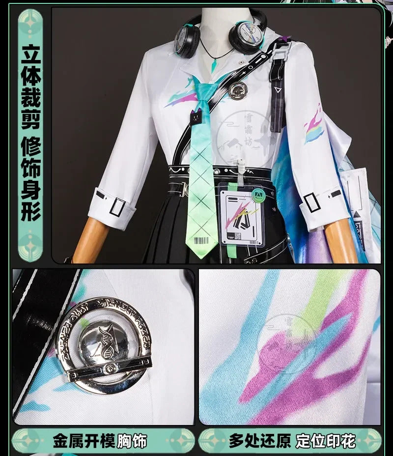 Shusheng-R Wuthering Waves Lynae JK Uniform Cosplay Costume