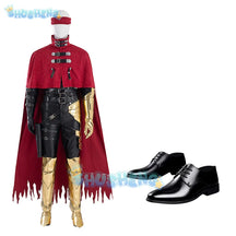 Vincent Valentine Cosplay Costume Adult Men Halloween Game Final Fantasy VII Vincent Red Cloak Outfits Suit