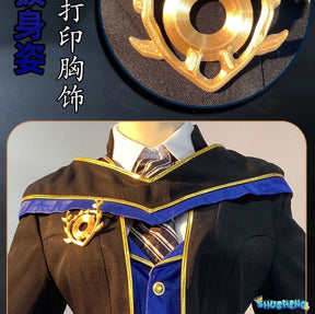 Joseph Desaulniers Photographer Cosplay Game Identity Ⅴ Costume accessories Halloween party fashionable handsome uniform set