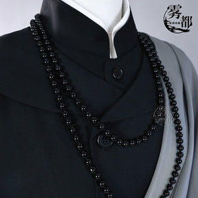 Anime Black Butler Kuroshitsuji Undertaker Cosplay Costume Halloween Party Costumes Custom Made Full Set Hat Chain Hot Sale