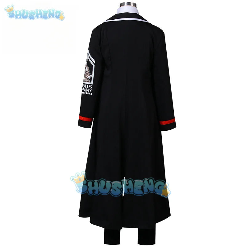 Game Limbus Company Sinclair Cosplay Costume SINCLA Uniforms Black Outfits Halloween Carnival Party Suit Unisex Anime Cosplay