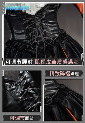 Game Cosplay Series:  Arknights-Talulah （Crimson Blaze） Cosplay anime gorgeous Costume Shushengcos