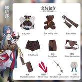 Natasha Cosplay Honkai Star Rail Cosplay Costume Game Natasha Wig Shoes Accessories Halloween Carnival Cos Party Suit