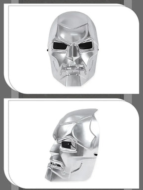 Doctor Doom Cosplay Costume Doom Vest Jumpsuit Helmet Outfit Halloween Carnival Party Christmas Play Role Clothes Clothing