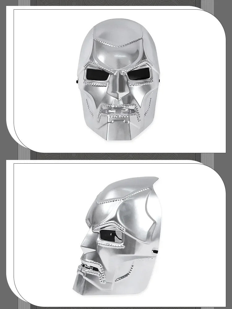 Doctor Doom Cosplay Costume Doom Vest Jumpsuit Helmet Outfit Halloween Carnival Party Christmas Play Role Clothes Clothing