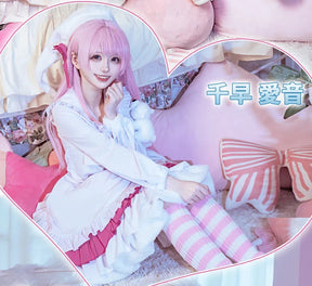 Taki Shiina Anon Chihaya Takamatsu Tomori Bang Dream!Cosplay Costume Halloween sleepwear party dress socks accessories prop set