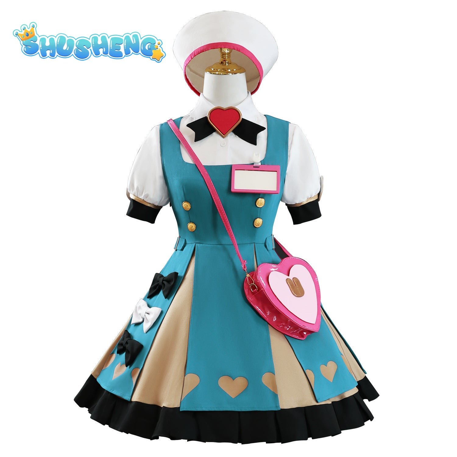 Genshin Impact Sigewinne Women Dress Cosplay Costume Cos Game Anime Party Uniform Hallowen Play Role Clothes Clothing