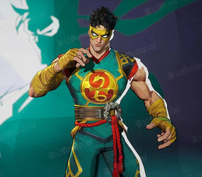 ‌Iron Fist‌‌Lin Lie‌ Cosplay Costume Uniform Halloween Carnival Party Christmas Play Role Clothes Clothing for Men