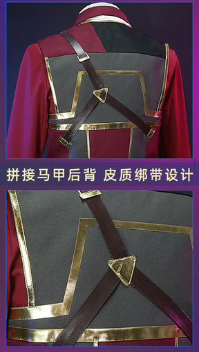 IN STOCK Silco Arcane Cosplay Arcane：League of Legends Silco costume Carnival Party Men Women Uniform Accessories Prop Set