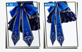 Diamond Dust Hina Rin Nana Ai Cosplay GIRLS BAND CRY gbc hina Costume Halloween Party Fashion Dress Wig Props Uniform Woman Set