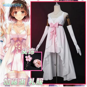 Megumi Kato Saekano: how to raise a strong girlfriend cosplay special dress Halloween costume new WOMEN'S sexy prop uniform