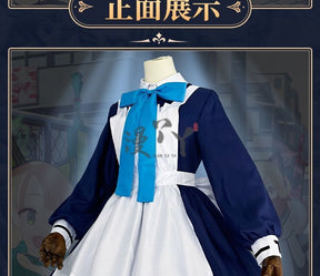 Anime Game Blue Archive Cosplay Saiba Midori Saiba Momoi Costume Maid Uniform Lolita Cat Ears Tail For Halloween Customized