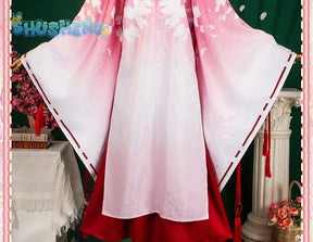 Anime Senren * Banka Tomotake Yoshino Cosplay Costume Party Christmas Witch Sweet Kimono Accessories Prop Woman Man Set S-XXL