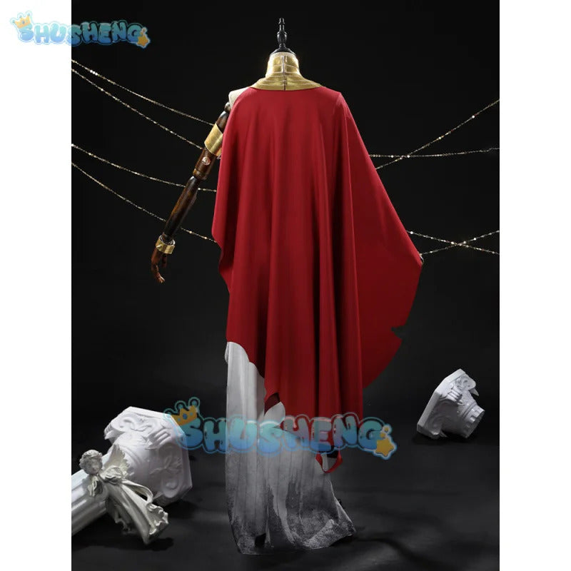 Game Path to Nowhere Hestia Cosplay Costume Cloak, armband, gloves, accessories and props Halloween party sexy Woman dress set
