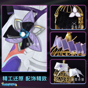 Xiao Qiao Costumes Witch Set Game Honor of Kings Cosplay Full Suits Halloween Costumes for Adults Anime Fancy Party Dress