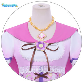Anime Hoshimiya Ichigo Cosplay Costume Pink Dress Lolita Stage Performance Clothes Role Play Outfit for Women Girls Holiday
