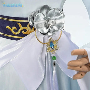 Chen Hai Game Azur Lane Cosplay Costume Halloween Party Chinese Sexy Cheongsam Dress Accessories Props Wig Uniform Woman Set