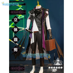 Shusheng arknight lumen tribunal cosplay costume cos game anime party uniform halloen play rode clothes