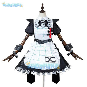 Zenless Zone Zero Cos Corin Wickes Cosplay Saw Maid Costume Cute Game Anime Lolita