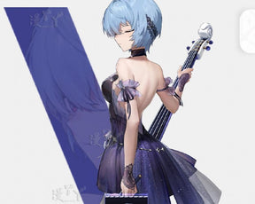 Ayanami Rei Purple Sexy Dress Cosplay Anime NIKKE：The Goddess of Victory Costume Prop Dress Woman Halloween Customized