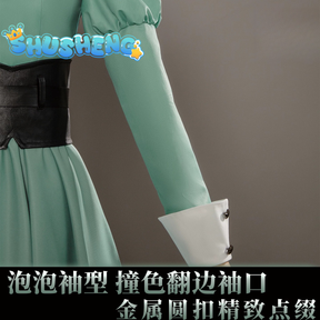 Sapphire cosplay Costume Anime Ribbon Knight Sapphire Princess Cosplay Green version high quality Costume full set