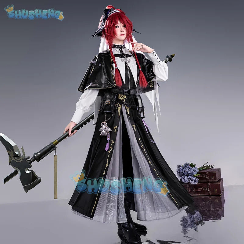 Arknights Gracebearer Cosplay Costume Feathered Serpent Sister Uniform Halloween Carnival Party Christmas Play Role Clothing