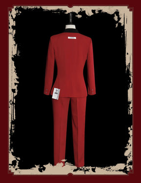 The Hundred Line -Last Defense Academy- Tsukumo Ima Cosplay Costume Shirt pants jacket belt set Halloween new men women uniform