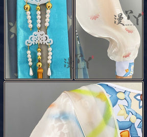 IdentityⅤEmily Dyer Doctor Cosplay Costume Chinese Hanfu Style Anime Party Role Play Halloween Outfits for Woman