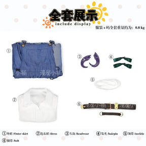 Shusheng-N Game Arknights BAGPIPE Cosplay Costume Uniform Halloween Carnival Party Christmas Play Role Clothes Clothing for Women