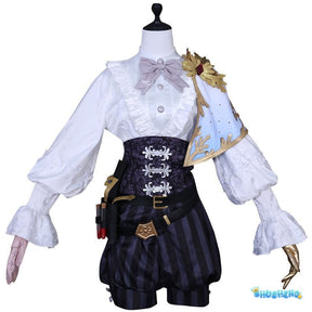 Edgar Valden Cosplay Costumes Identity V Costume Game Painter Golden Ratio Sweet Uniform Halloween Party Role Play Clothing