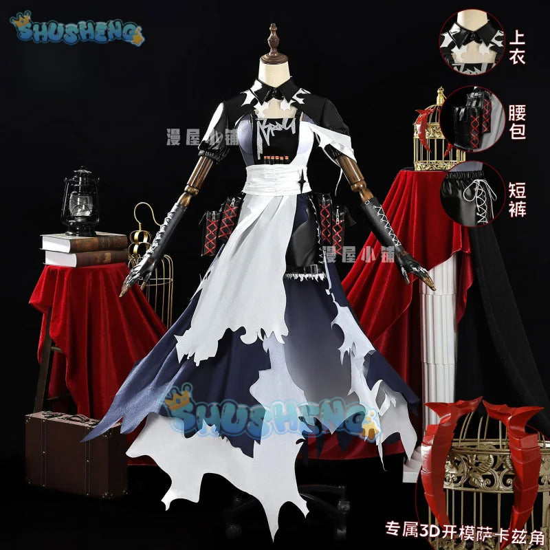 You wish‌ Cosplay Costume Game Arknights Uniform Halloween Carnival Party Christmas Play Role Clothes Clothing for Women