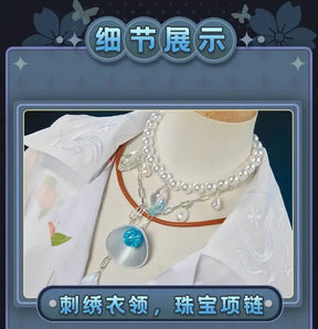 Identity Ⅴ Joseph Desaulniers Photographer Cosplay Costume Halloween summer beach casual uniform jacket shorts necklace prop set