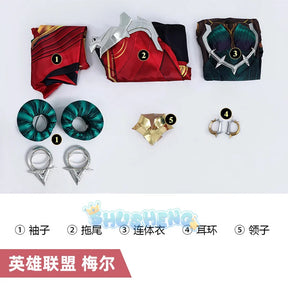 League of Legends LOL Mel Cosplay Costume Uniform Halloween Carnival Party Christmas Play Role Clothes Clothing for Women