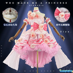 Who Made Me a Princess Siya Cosplay Costume for Halloween Christmas Role Playing Party Comic Game